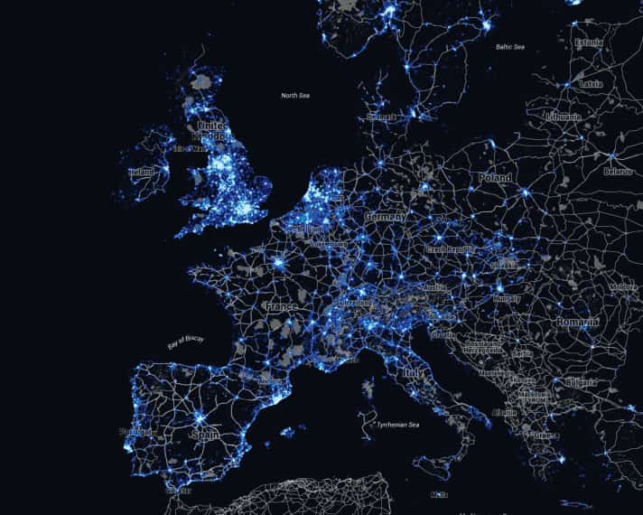   Die eigenen Heatmaps waren Grundlage der Points of Interest für die neuen Karten in der Fitness- und Tracking-Plattform Strava.