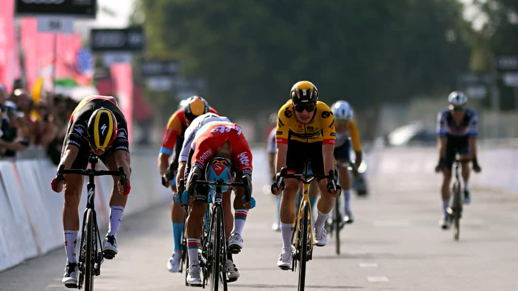 Nach 15 Minuten warten: Merlier siegt zum Auftakt der UAE Tour