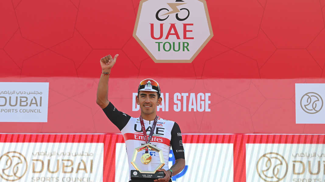 UAE Tour: Etappensieg für Molano - Evenepoel bleibt Gesamtführender