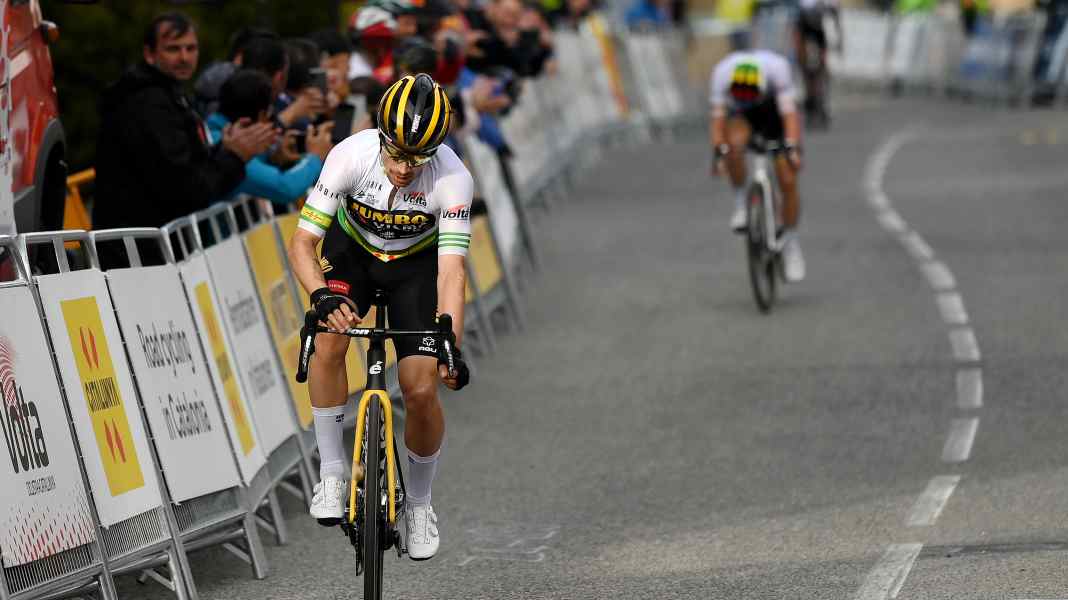 Packendes Duell: Roglic weist Evenepoel bei Bergankunft in die Schranken