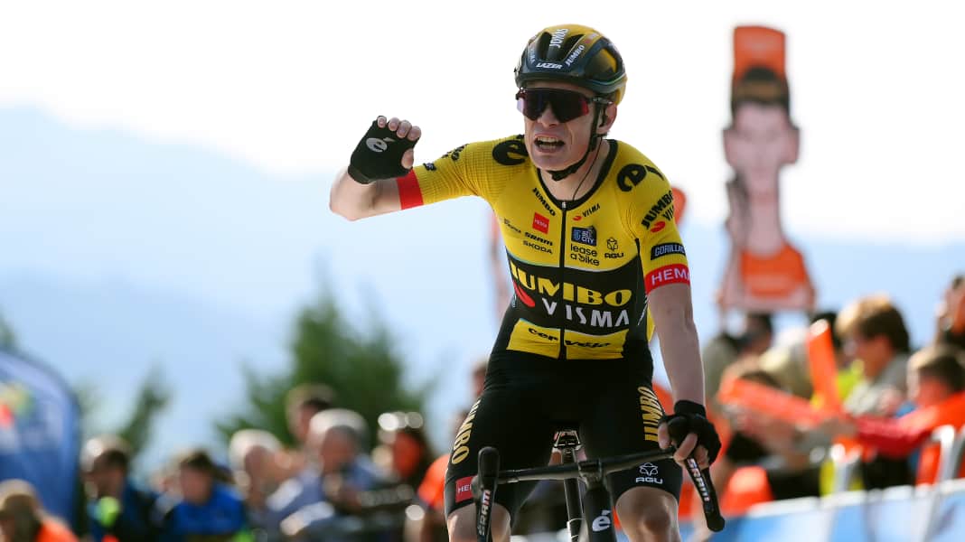 Baskenland-Rundfahrt: Vingegaard gewinnt dritte Etappe