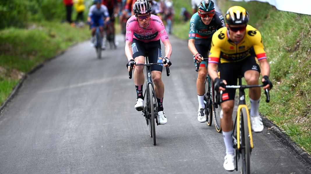 Giro d'Italia: Kämna fällt leicht zurück - Evenepoel schwächelt