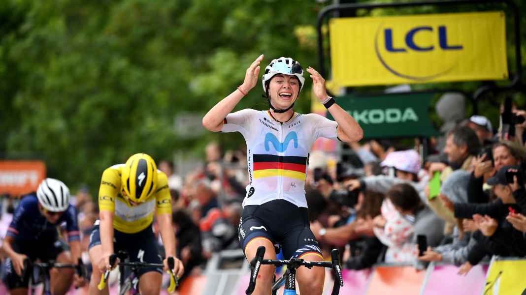 Historischer Coup: Lippert gewinnt 2. Etappe der Tour de France Femmes