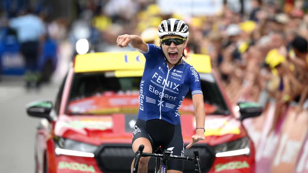 Tour de France Femmes: Kastelijn siegt auf 4. Etappe