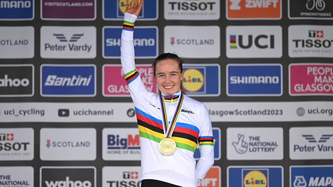 Rad-WM 2023: Niedermaier holt U23-Gold bei Dygerts Zeitfahr-Show