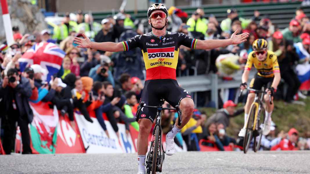 Vuelta a Espana: Kämna verpasst Coup knapp - Evenepoel gewinnt 3. Etappe
