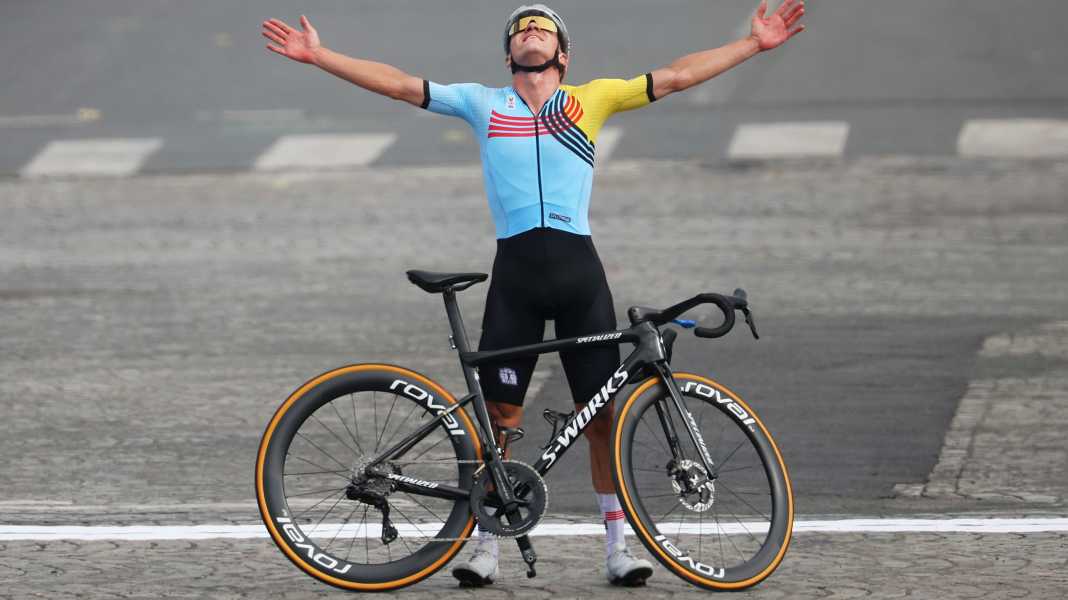 Doppel-Olympiasieg: Evenepoel der Rad-König von Paris