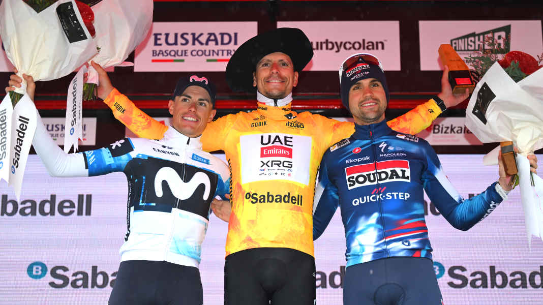 Baskenland-Rundfahrt 2025: Almeida siegt, Schachmann auf dem Podium