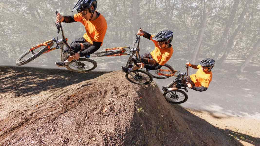 MTB-Fahrtechnik: How-to Scrub