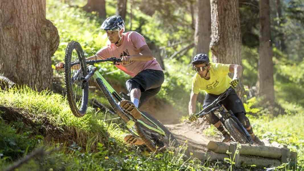 Die Frage: Müssen wir 12 Kilo leichten Trailbikes hinterherweinen?