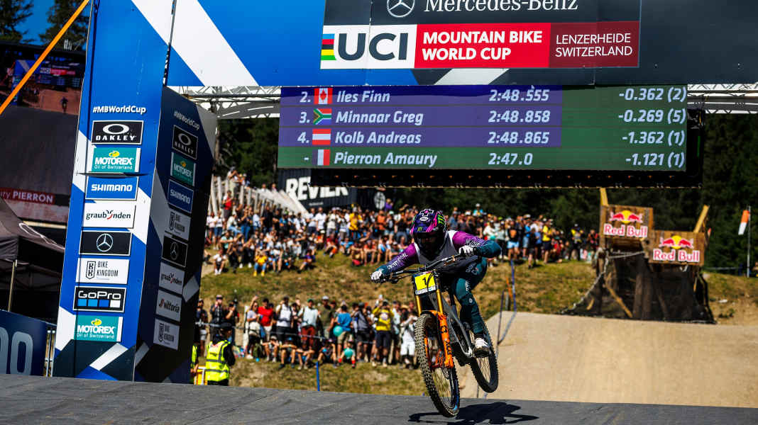 Downhill-Worldcup: Französische Übermacht in Lenzerheide
