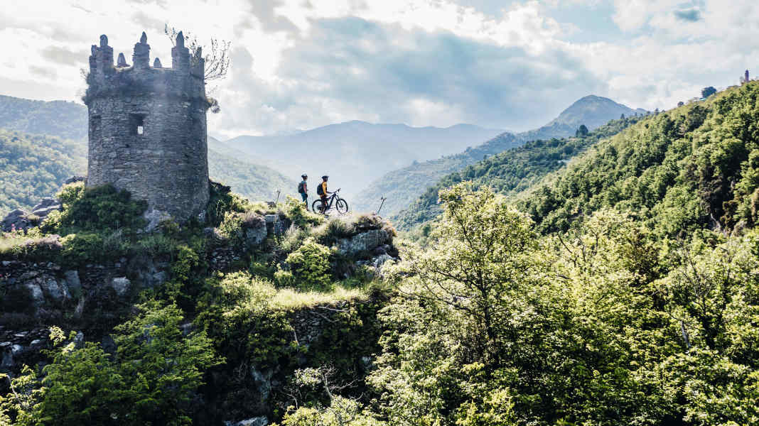 E-MTB-Supertrail: Drego-Trail im Valle Argentina – Ligurien/Italien