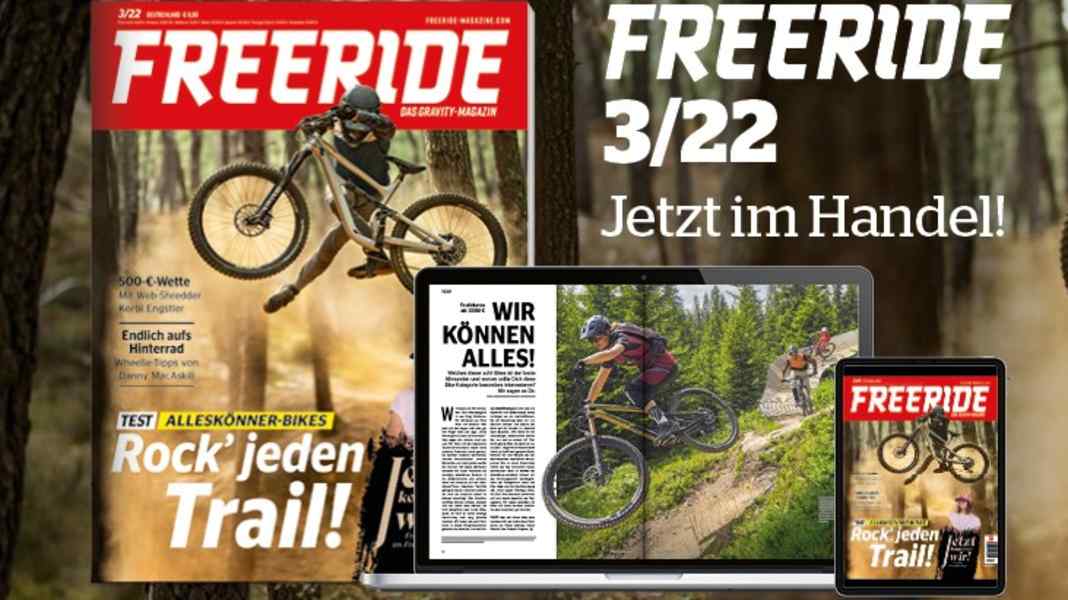 FREERIDE Magazin 3/22 - Heftinfo zur neuen Ausgabe