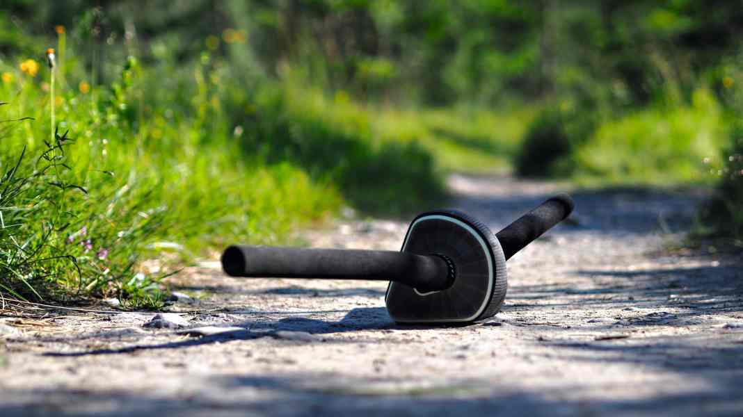 Bike-Lenker als Liegestütz-Trainingsgerät