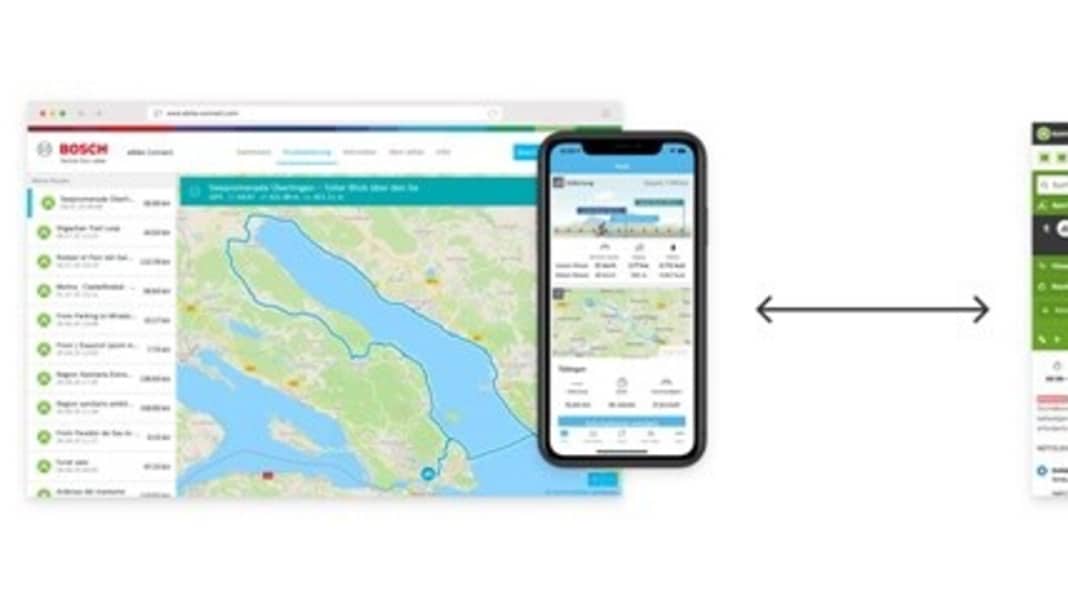 Bosch eBike Systems & Komoot verknüpfen sich