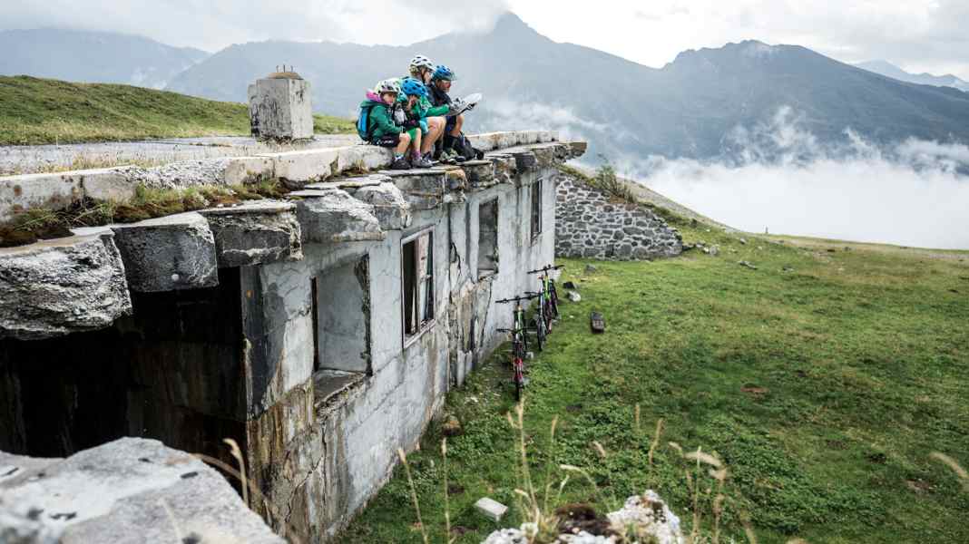 Sattelbergalm: EMTB-Tour mit Kids am Brenner
