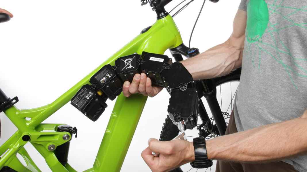 Schlangen-Akku im Bergstrom ATV