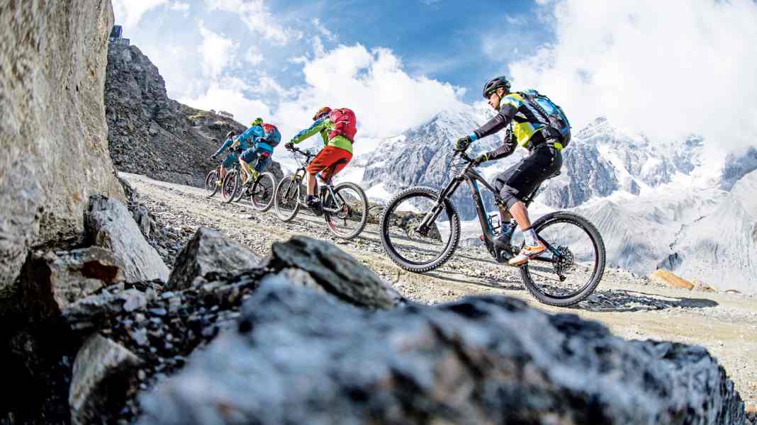 E-MTB Kategorien: Cross Country, All Mountain, Enduro