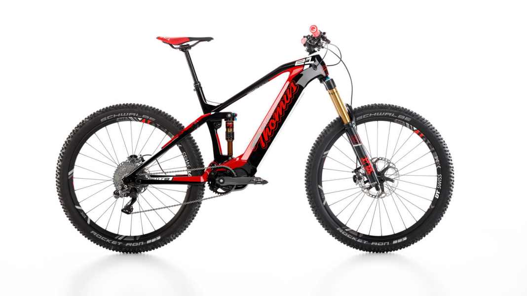 E-Fully mit Carbon-Rahmen