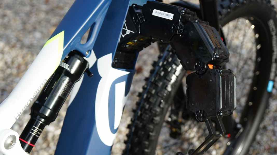 Husqvarna startet mit beweglichem Akku durch