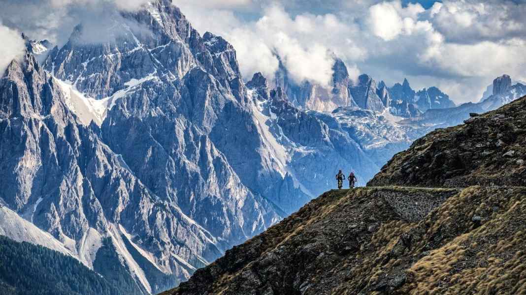 Dolomiten-Panorama: Supertrail Markinkele
