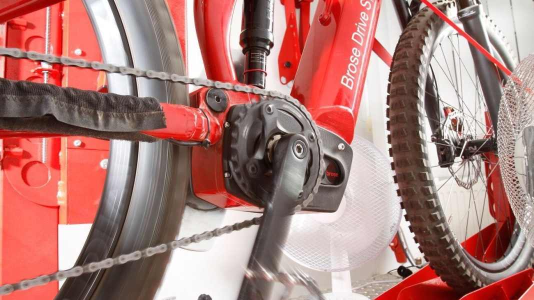 Motor Brose Drive S MAG im E-MTB-Testlabor