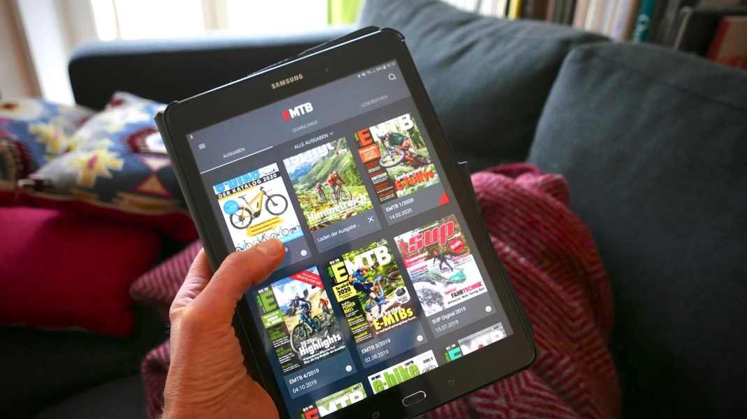 EMTB App – EMTB Magazin immer & überall lesen