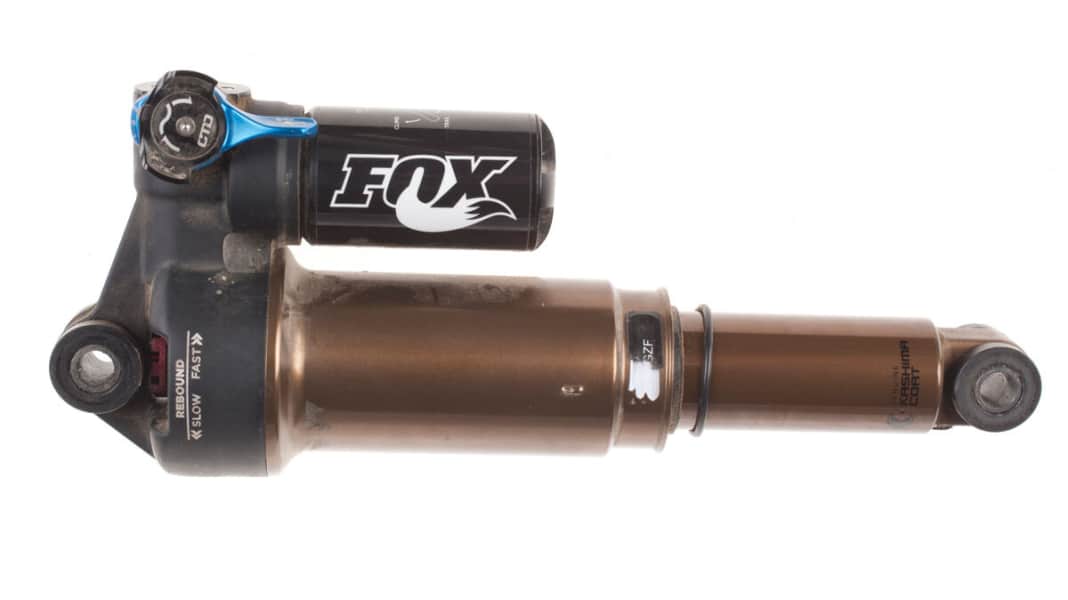 Gutes Ansprechverhalten beim Fox-Dämpfer