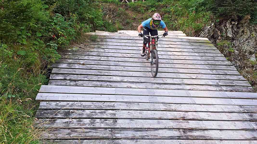 Old Schooler: Bikepark in Hindelang