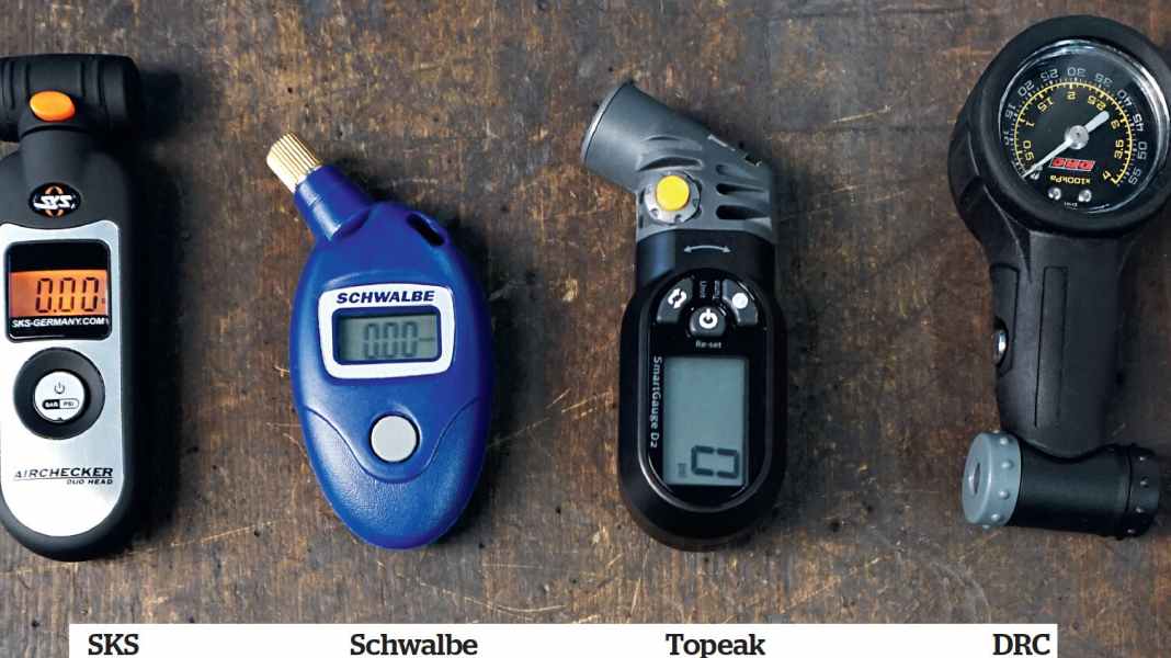 4 Mini-Manometer als Begleiter auf dem Freeride-Parcours