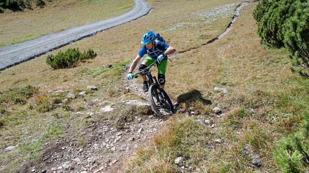 So schonen Sie Wege und Pfade beim Biken