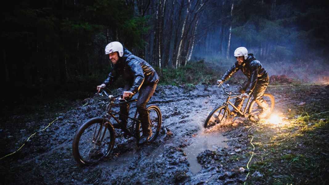 Schlammschlacht Klunker-Bikes Marke Eigenbau