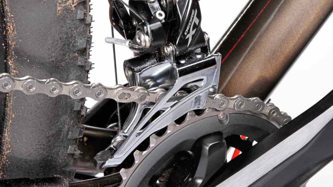 SCHALTUNG: Shimano-Umwerfer korrekt justieren