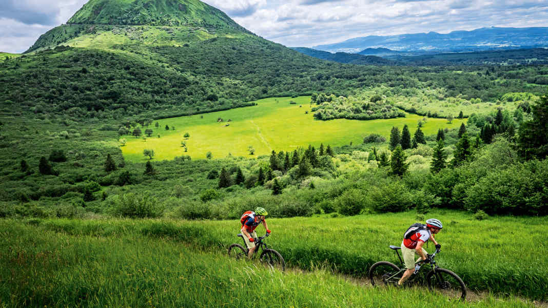 3 MTB Touren um die Vulkane des Massif Central