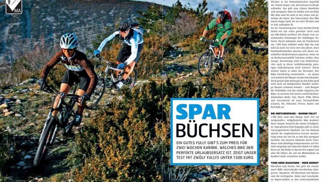 Fullys bis 1500 Euro