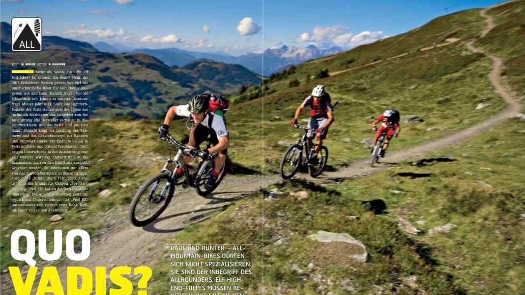 All-Mountain-Fullys (High-End-Bikes)