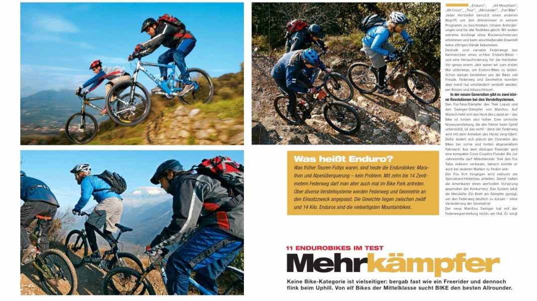 Endurobikes – die Mehrkämpfer