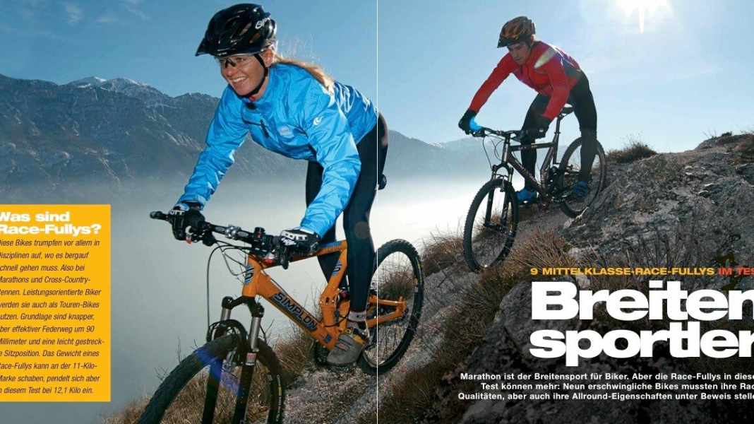 Race-Fullys für den Breitensport