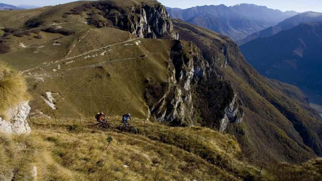 Militär-Trails am Monte Baldo