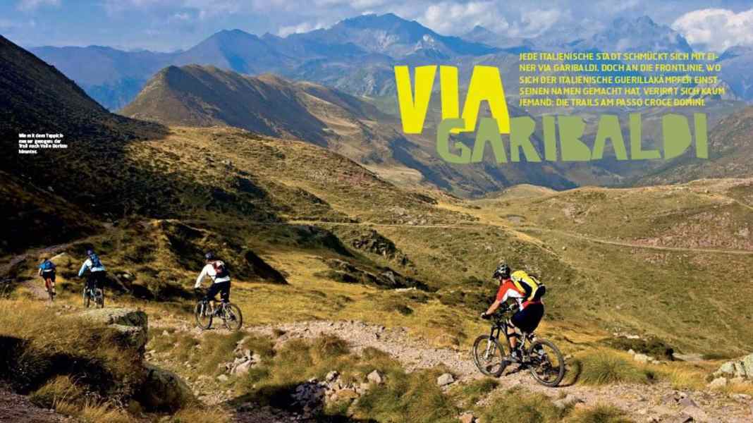 Militär-Trails Italien: Passo Croce Domini