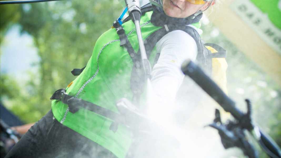 Druckreiniger: Welcher putzt das Bike besser?