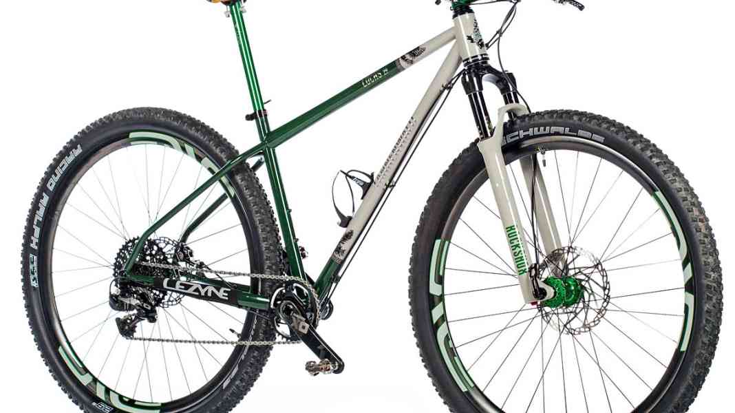 Edles Race-Bike mit Stahl-Rahmen aus dem Pfälzerwald