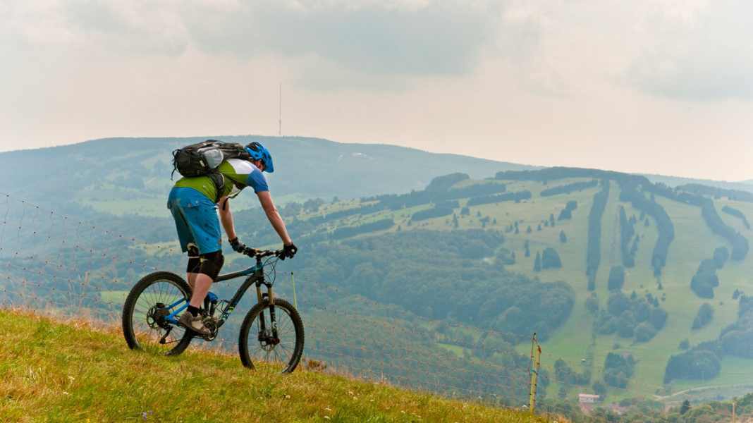 Deutschland: Kreuzberg Supertrail in der Rhön