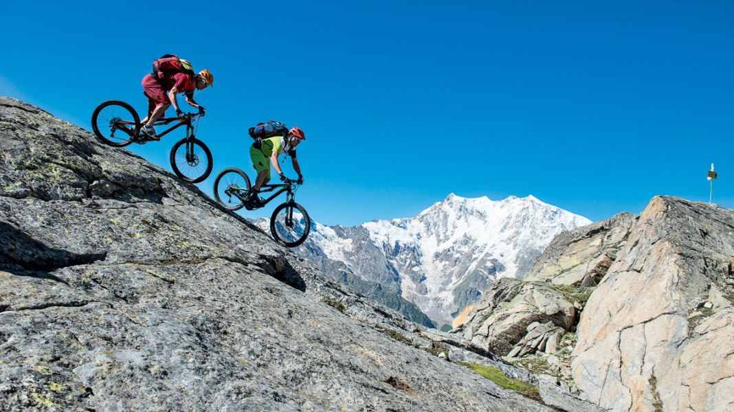 Entspannt über die Alpen mit dem Mountainbike