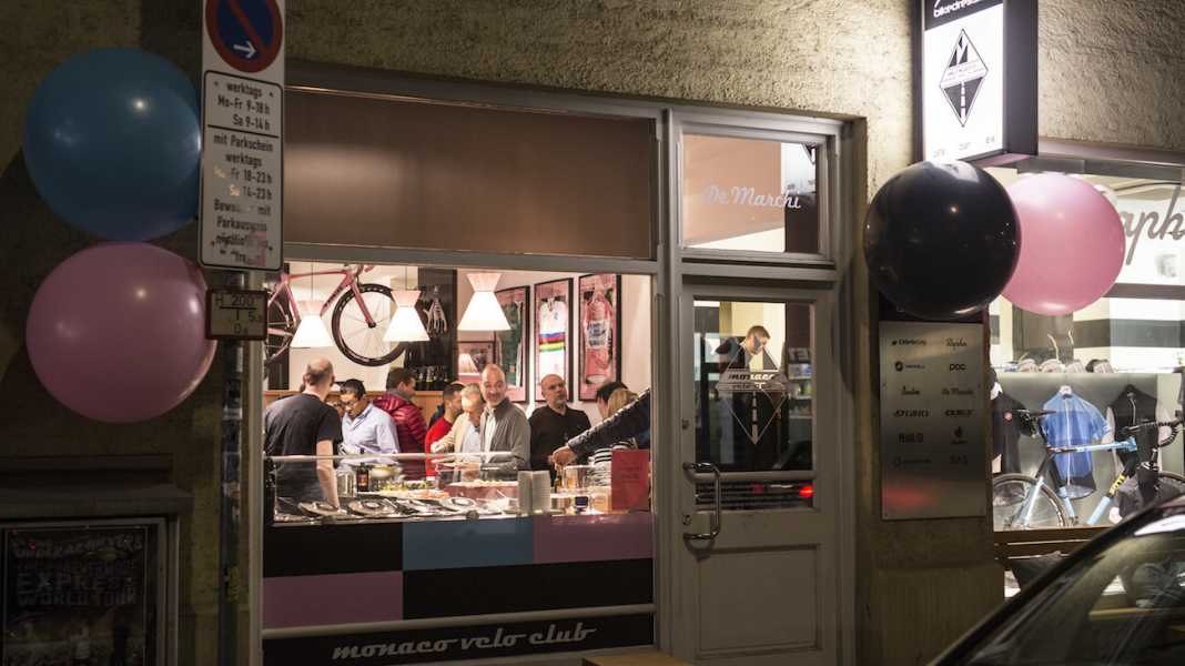 München hat ein neues Café für Radsportler