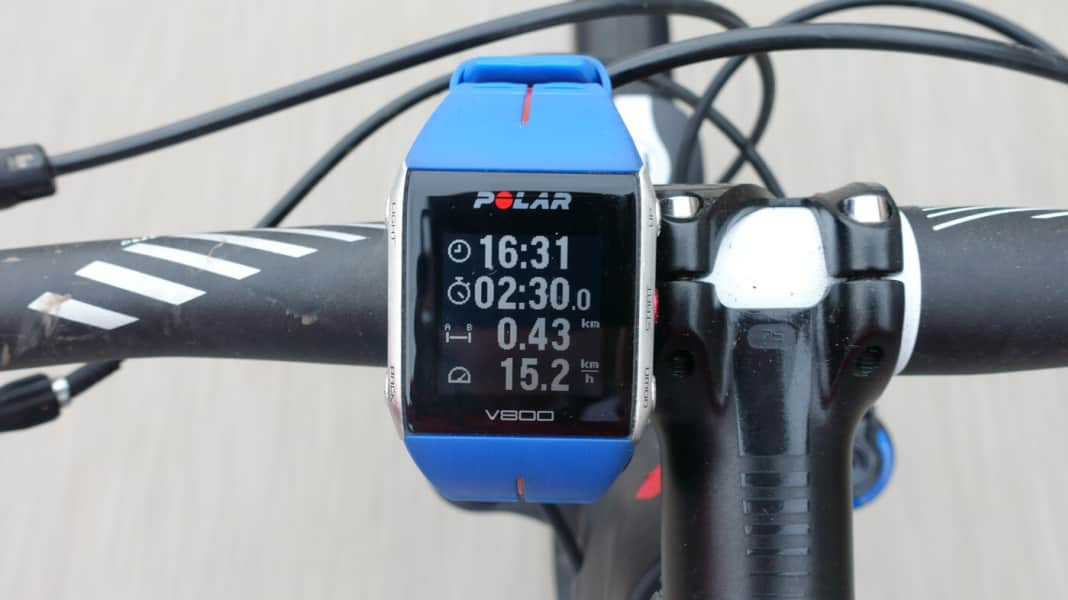 Multisport-Uhr Polar V800 im Langzeittest