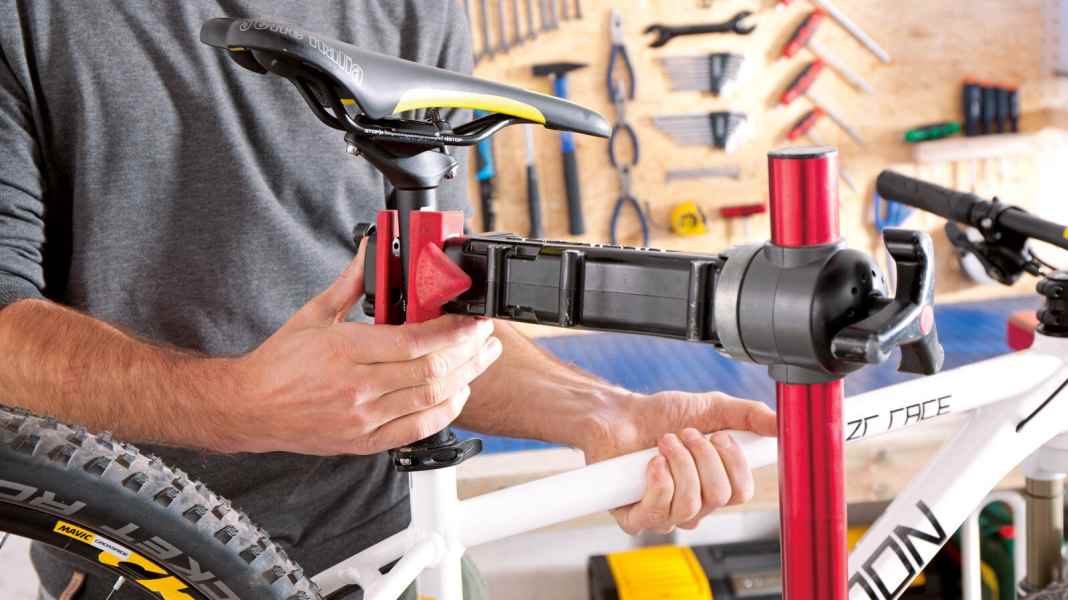 Bike-Hebebühne: Arbeiten auf Augenhöhe