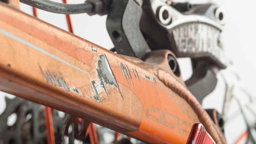 So geht's: Neuer Lack für die alte MTB Kiste