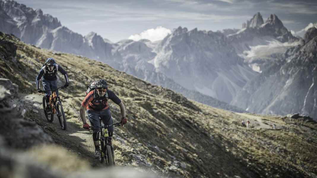 Biken in der Dolomitenregion Drei Zinnen
