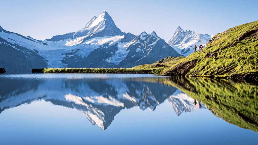 Bachalpsee: 13 km Singletrail mit grandioser Aussicht